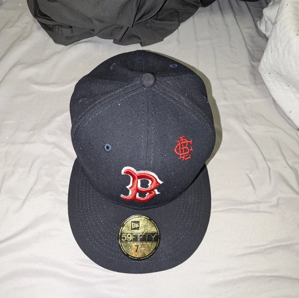 Boston Red socks brand new fitted (Big League Chew) 7 3\4 hat . - Picture 12 of 14